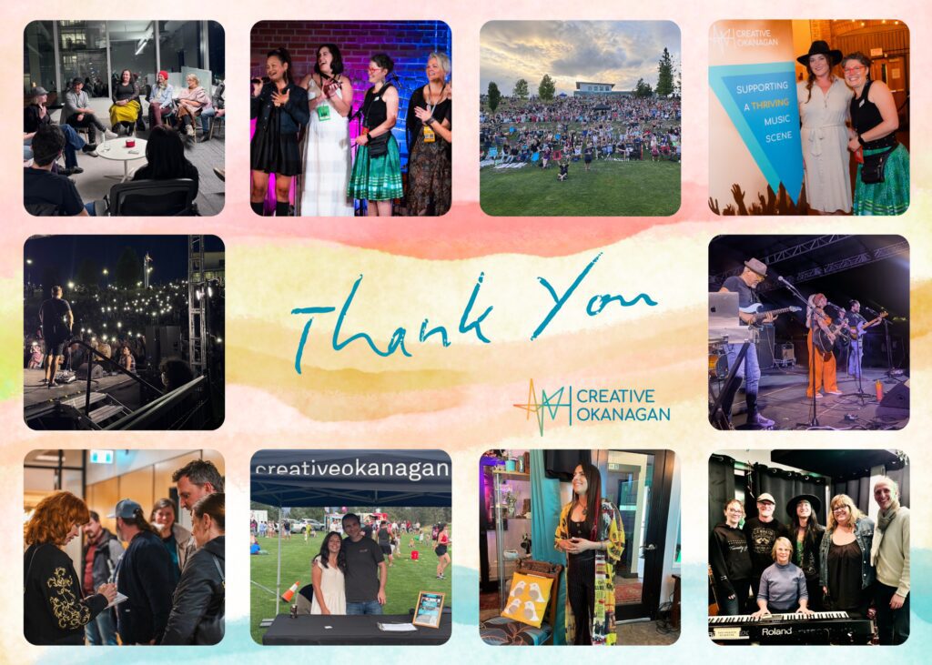 Thank You from Creative Okanagan